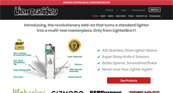 Desktop Screenshot of lighterbro.com